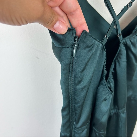 Abercrombie & Fitch Satin green jumper size: S - Picture 11 of 12